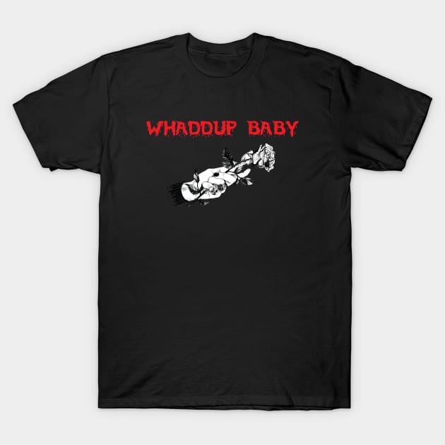 Corpse Husband Whaddup Baby T-Shirt by yevomoine